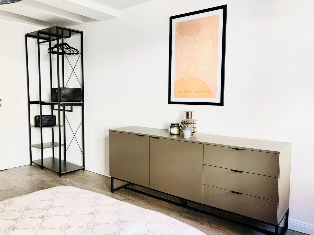 Die Stader Ferienwohnung Mit Terrasse Exteriör bild